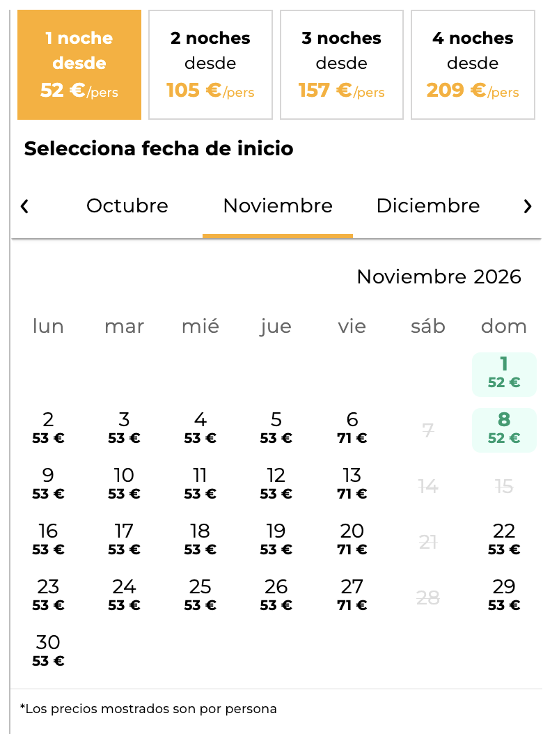 Oferta ⛰️ Escapada al Balneario de Lanjarón